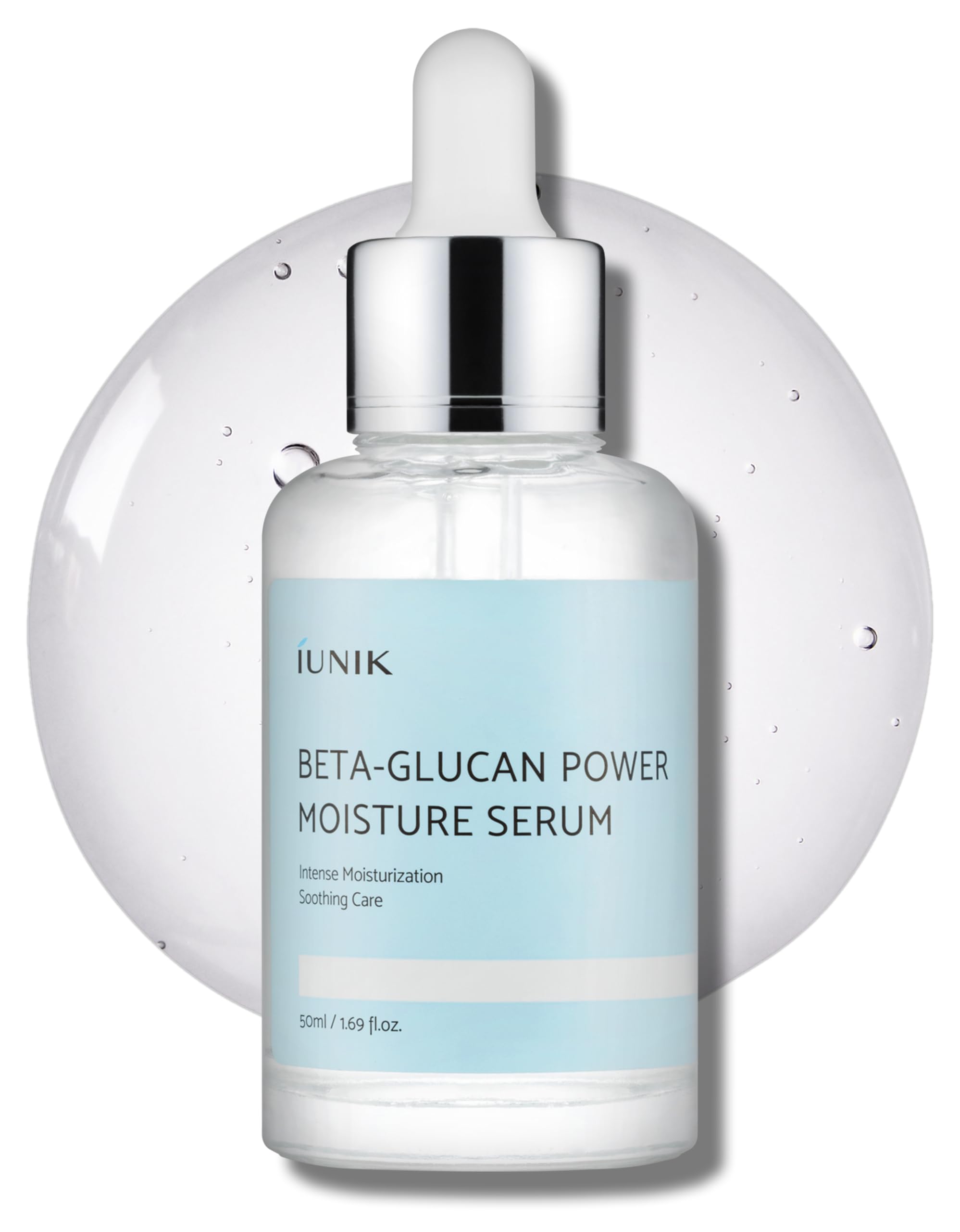iUNIK Beta Glucan Power Moisture Serum for hydrating dehydrated and irritated skin