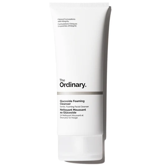 The Ordinary Glucoside Foaming Cleanser for oily skin and gentle daily cleansing