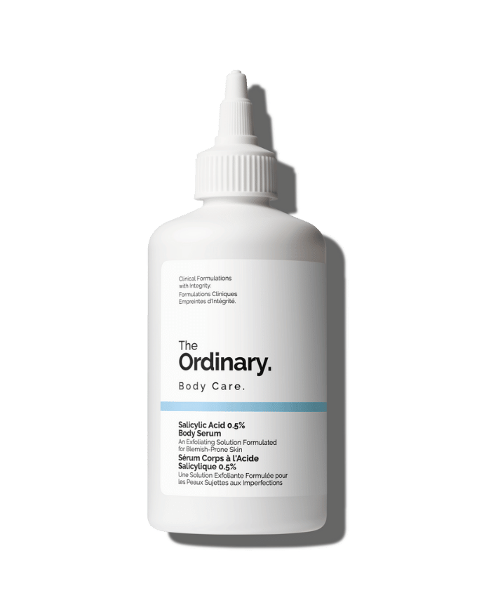 The Ordinary Salicylic Acid 0.5% Body Serum for body blemishes and rough texture